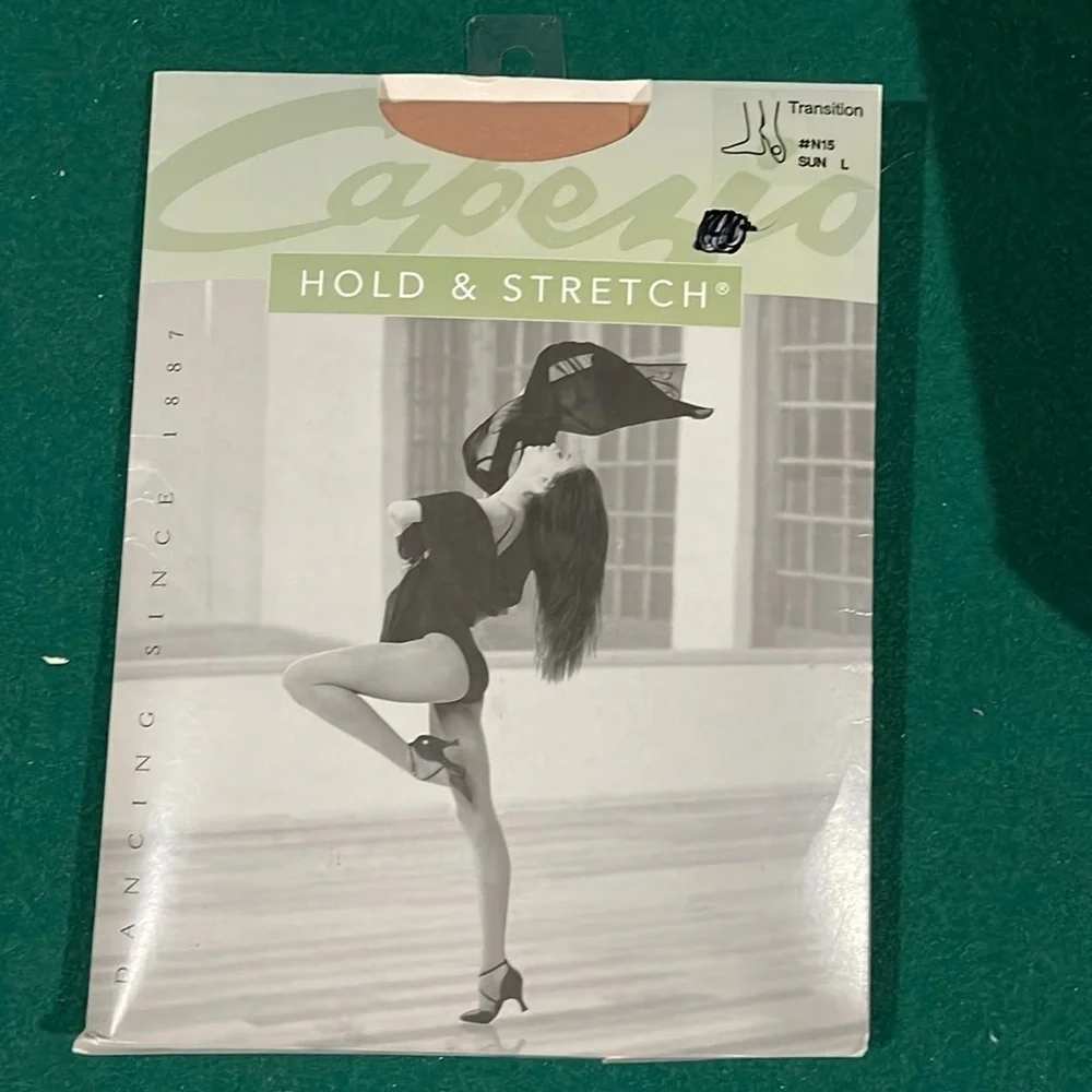 New Capezio adult transition tights sun